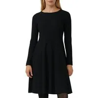 s.Oliver BLACK LABEL Strickkleid mit Ajour-Detail