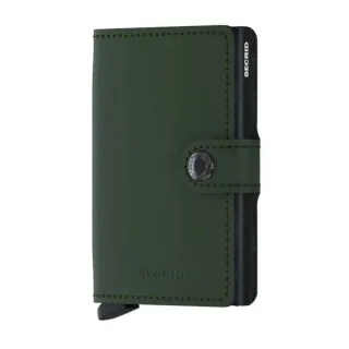 secrid - Mini Wallet Matte (65x102x21mm) grün - Gr. - 00