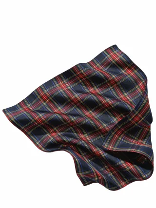 Mey & Edlich Herren Royales Seidentuch Blau 100 % Seide