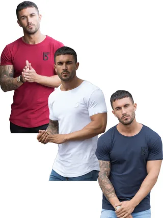 Ehre durch Loyalität | 3er Pack Herren Kurzarm-T-Shirt