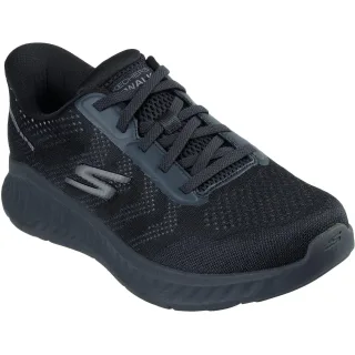 Skechers GO WALK NOW Payton Textil Herren Schwarz Sneakers