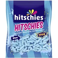hitschies Süßigkeit, Hitschies Sour Blue Dragierte Kaubonbons mit Himbeergeschmack 140g