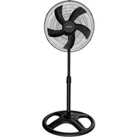 KUMTEL Standventilator, 50 cm Durchmesser, 60 W, 3- Blatt - Rotor, 70° Oszillation, Höhenverstellbar