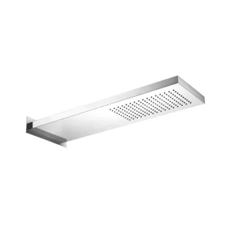 Herzbach Living Spa iX Regenbrause 11.661700.1.09 537x165mm, Regen, Edelstahl gebürstet