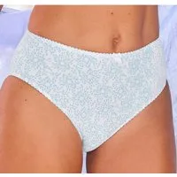 Nuance by Lascana Slip hoch geschnittener Slip aus Baumwolle