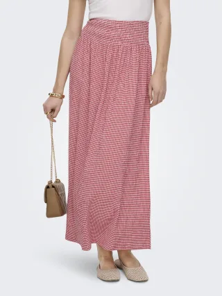ONLY - ONLCELLE SMOCK SKIRT CS JRS Barbados Cherry - Gr. - XL