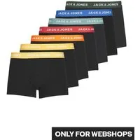 Jack & Jones Trunk JACVITO SOLID TRUNKS 7 PACK NOOS (Packung, 7-St., 7er-Pack)