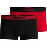 HUGO Trunk Trunk Twin Lurex G (2-St) mit Markenschriftzug