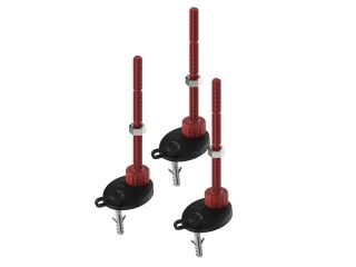 Tece drainprofile Montagefüße , 674000 674000