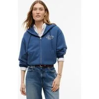Tommy Hilfiger Sweatjacke STUDIO TOMMY ZIP-UP HOODIE SWT Baumwolle