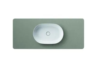 Duravit Luv Konsole Grau Poliert 1388x595x20 mm - LU946603333 LU946603333