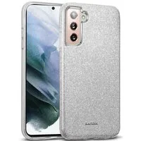 CoolGadget Handyhülle Glitzer Glamour Hülle für Samsung Galaxy S22 6,1 Zoll, Slim Case mit Glossy Effect Schutzhülle für Samsung S22 Hülle