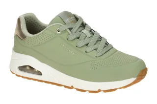 Skechers 177094 SAGE Damen Halbschuhe Gr?n Air Cooled Memory Foam