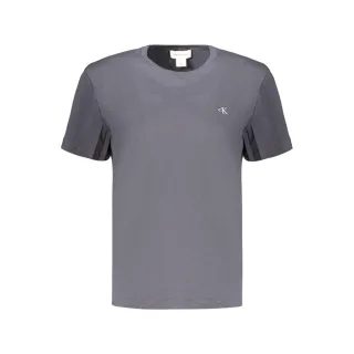 Calvin Klein Graues Baumwoll Damen T-Shirt