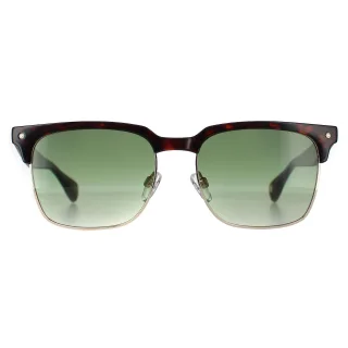 Ted Baker Semi Rimless Mens Dark Demi Grün Gradient TB1681 Floyd