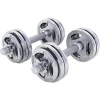 GORILLA SPORTS Kurzhantel Kurzhantelset Gusseisen Gripper 30 kg