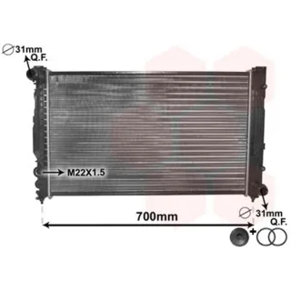Van Wezel Wasserk?hler Audi A4 A6 + Avant Skoda Superb VW Passat +Variant