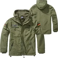 BWuM Windbreaker BWuM Tactical Windbreaker Zipper Fleece + Patch & Flaggen