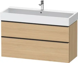 Duravit D-Neo Waschtischunterbau wandhängend Natur Eiche Matt 1184x442x625 mm - DE43750BD300000 DE43750BD300000