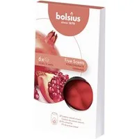 Bolsius Duftkerze Bolsius Aromatic Wax Melts Granatapfel, 6er Pack