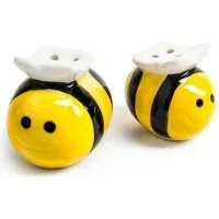 Gadget Master Salz- / Pfefferstreuer Bienen Salz- und Pfefferstreuer Set