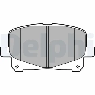 Delphi Bremsbel?ge vorne Toyota Previa LP2129