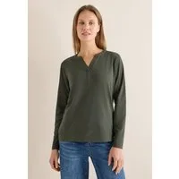 CECIL Langarmshirt im Tunika-Style