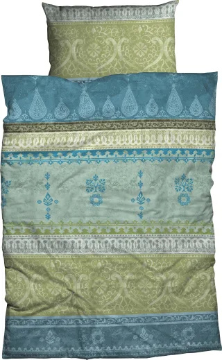 CASATEX Bettwäsche "Indi" 3 Stk. romantisch, orientalisch, weich und gemütlich