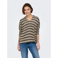ONLY Strickpullover ONLAMALIO LIFE LS V-NECK KNT