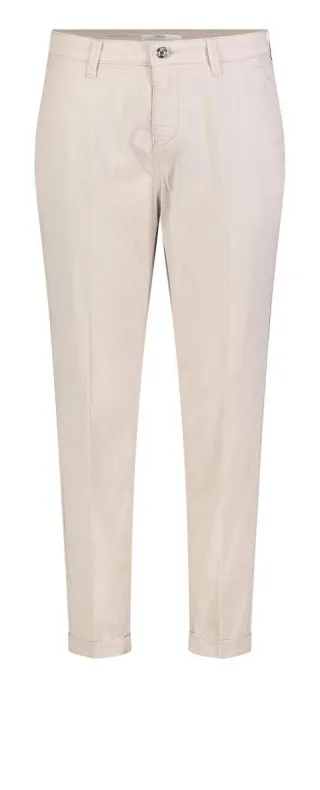 MAC - Chinohose beige - Gr. - 34/OL