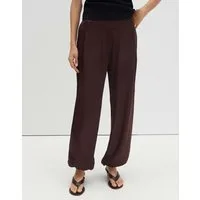 someday Stoffhose Charlie balloon aus Satin mit Ballonform Relaxte City Pants mit softem Schimmer
