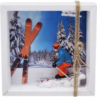 ZauberDeko Geschenkbox Geldgeschenk Ski Fahren Winterurlaub Skiurlaub Berge Skiausrüstung