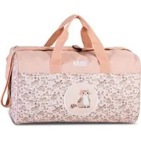 Ebaxx Sporttasche Kinder Sport Reise Tasche Jungen Mädchen Dino Hund Katze Löwe Auto