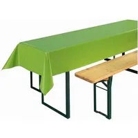 Beautex Tischdecke, Partytischdecke, für Biertischgarnituren, 100x250cm, viele Farben (1-tlg), wasserabweisend, abwaschbar, lebensmittelecht, strapazierfähig
