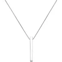 Smart Jewel Kette mit Anhänger mit Stäbchen-Anhänger, Silber 925