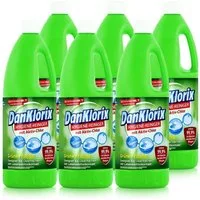 DanKlorix DanKlorix Hygiene-Reiniger Grüne Frische 1,5L - Mit Aktiv-Chlor (6er P Allzweckreiniger