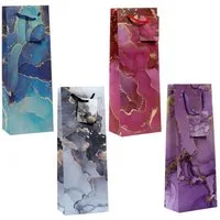 laro Geschenkbox Premium Klein Geschenktüten Geschenktaschen 10-100 Stk Mini Glitter (10 St)