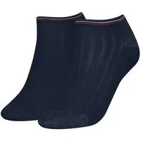 Tommy Hilfiger Sneakersocken TH WOMEN SNEAKER 2P SHINE (2 Paar) mit feuchtigkeitsableitender Technologie