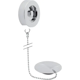 Geberit Stopfen mit Rosette und Kette (75 cm) 240469211
