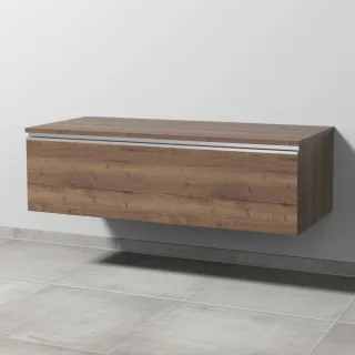 Sanipa Solitärschrank 2morrow (L2237) 340x1200x520 Eiche-Tabak L223750