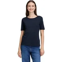 Betty&Co Kurzarmshirt Damen mit Rundhalsausschnitt (1-tlg) Form