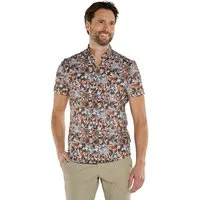 Engbers Kurzarmhemd Herren Kurzarm-Hemd slim fit, Rostorange