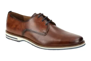 LLOYD 14-007 DAKIN Herren Businessschuhe Schn?rhalbschuhe Braun Brandy Blocka...
