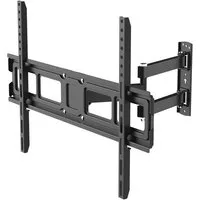 Hama TV-Wandhalterung TV Wandhalter schwenkbar, neigbar, ausziehbar 43, 55, 58, 65, bis 75", (bis 75 Zoll, von 32-75 Zoll, mit Kabelmanager)