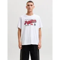 Jack & Jones T-Shirt JJELOGO TEE SS O-NECK 2 COL AW26 SN Baumwolle, regular fit