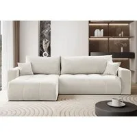 Lookway Ecksofa CLOUD mit Bettfunktion und Bettkasten, mit Bettfunktion und Bettkasten