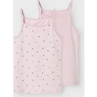 Name It Unterhemd NKFSTRAP TOP 2P WINSOME HEARTS NOOS (Packung, 2-St)