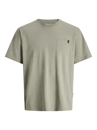 JACK&JONES - JJEDOVER SLUB TEE SS NOOS - Gr. - L