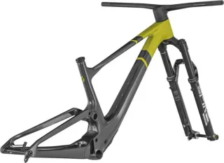 Scott Spark ST 900 Tuned HMF Rahmenset MTB-Fully raw carbon/savannah green/black M | Dienstrad-Leasing möglich