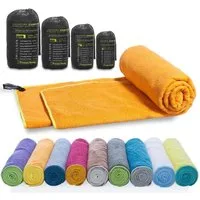 LightDry Reisehandtuch LightDry Reisehandtuch – Leichtes Mikrofaser-Sport und Strandhandtuch, Sport, Strand & Badehandtuch